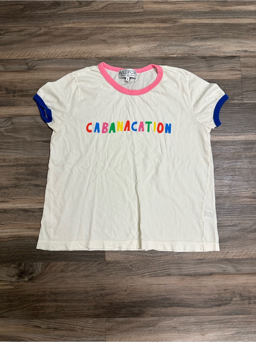 Wildfox Cabanacation Johnny Ringer Tee